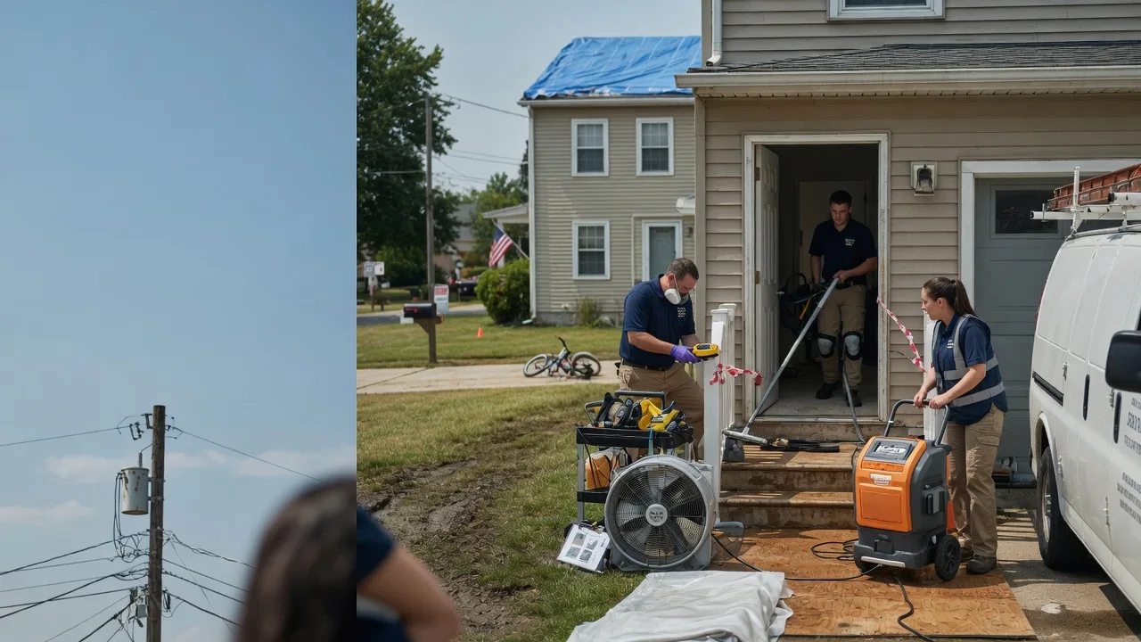 Water Damage Repair in Peoria Heights, IL near me